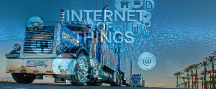 Truck with Internet of Things (IoT)