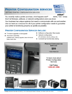 AB&R New Printer Configuration Services